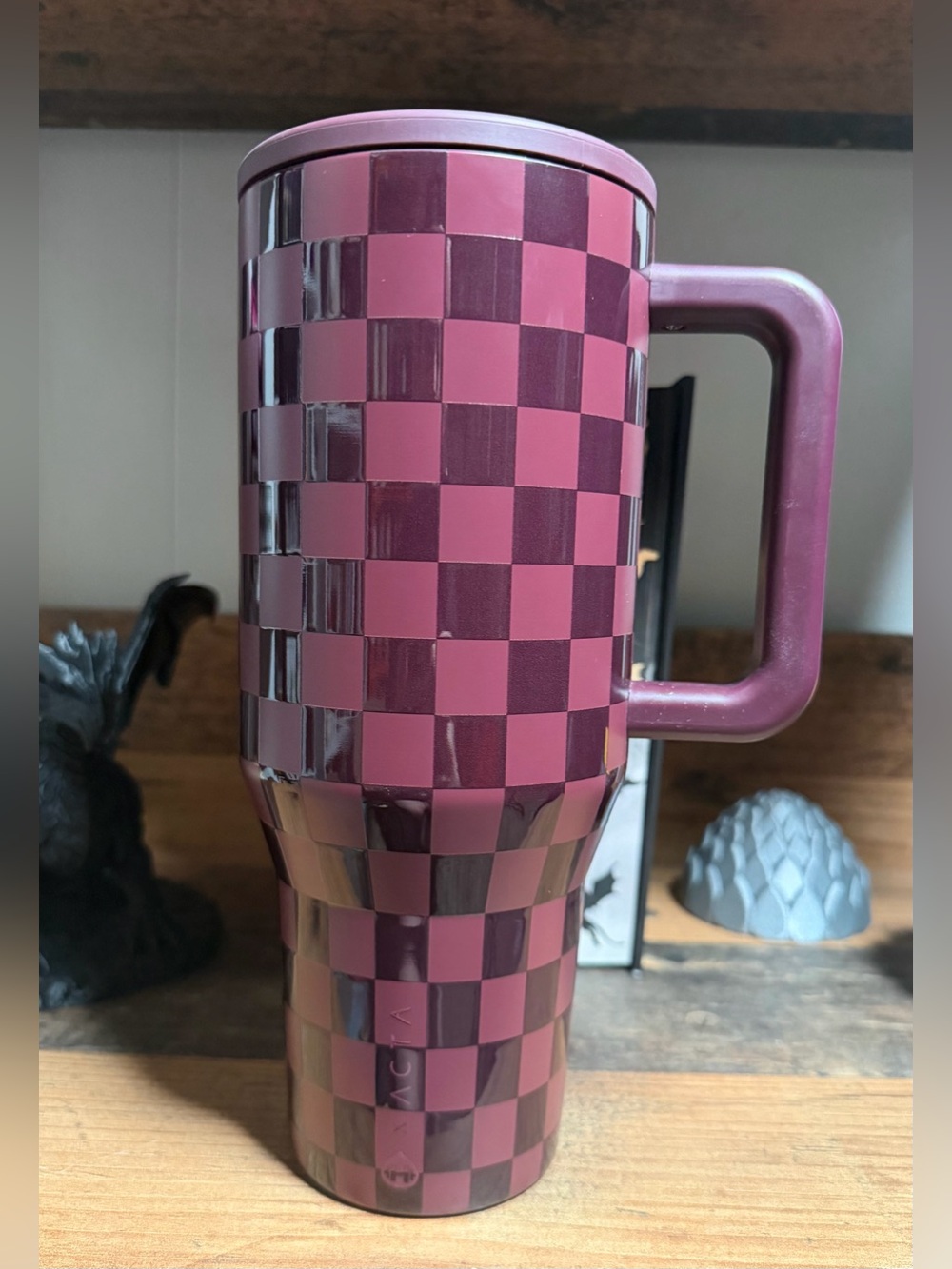 Hydrojug Acta 40 Oz Traveler Ember Checkers